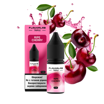 FlavorLab Triple 10 мл 50 мг - Ripe Cherry 10005-1 фото