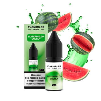 FlavorLab Triple 10 мл 50 мг - Watermelon Energy 10007-1 фото