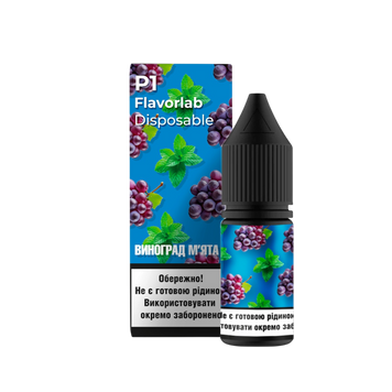 FlavorLab P1 10 мл 50 мг - Grape Mint 403 фото