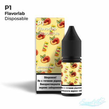 FlavorLab P1 10 ml 50 mg (Green Tea Peach) 73262 фото