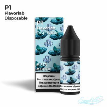 FlavorLab P1 10 ml 50 mg (Mint Menthol) 57318 фото