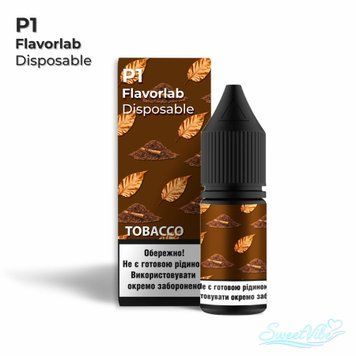 FlavorLab P1 10 ml 50 mg (Tobacco) 74867 фото