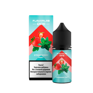 FlavorLab Ripe 30 ml 50 mg (Strawberry Mint) 5-18 фото