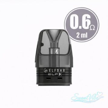 Картридж Elf Bar ELFX (2ml - 0.6 Om) 5586 фото